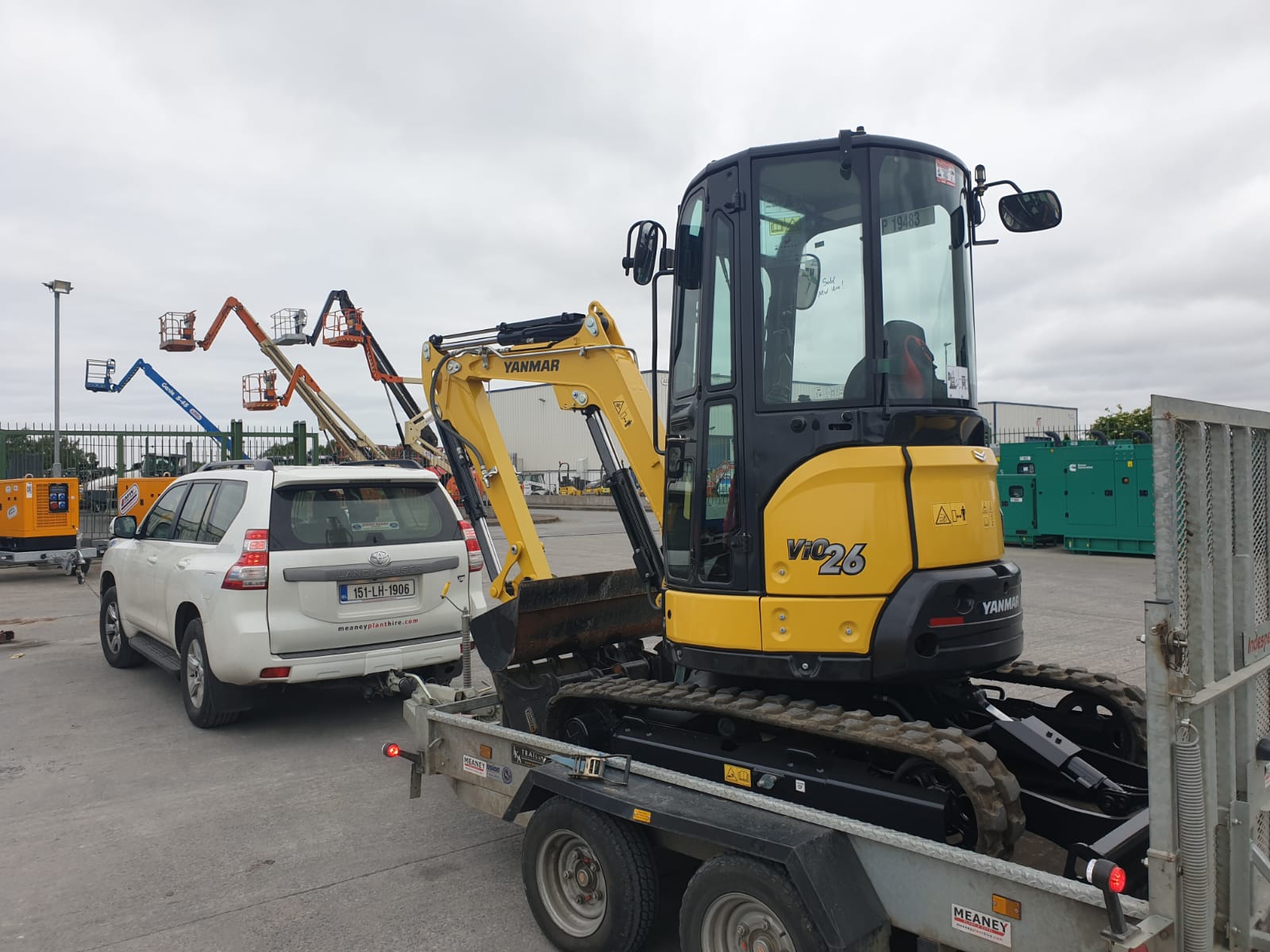 Demo Yanmar VIO 26...SOLD...customer collecting